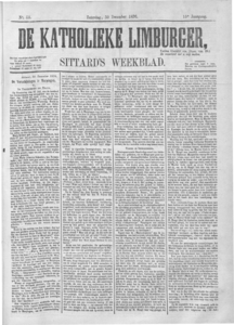  1876- 53 Katholieke Limburger, 15 e jaargang, 30 december 1876